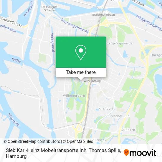 Карта Sieb Karl-Heinz Möbeltransporte Inh. Thomas Spille