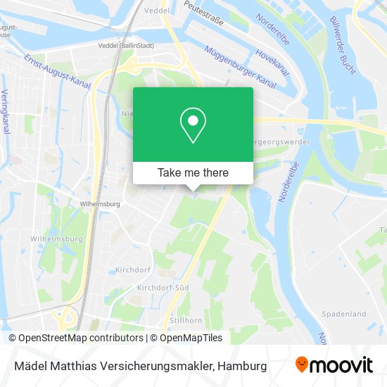 Mädel Matthias Versicherungsmakler map