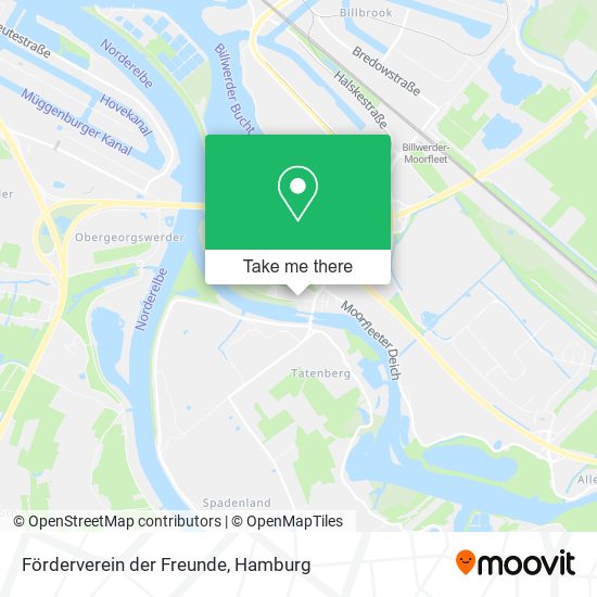 Förderverein der Freunde map