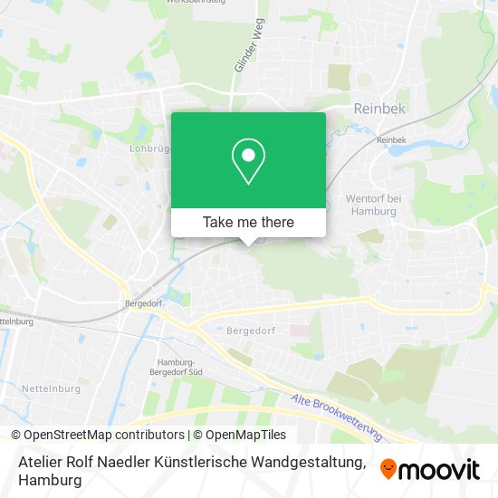 Atelier Rolf Naedler Künstlerische Wandgestaltung map