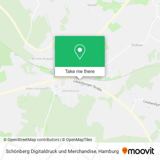 Schönberg Digitaldruck und Merchandise map