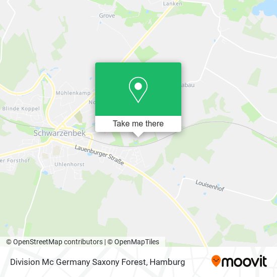 Карта Division Mc Germany Saxony Forest