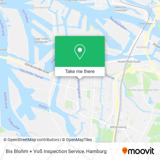 Карта Bis Blohm + Voß Inspection Service