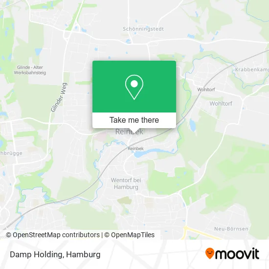 Карта Damp Holding