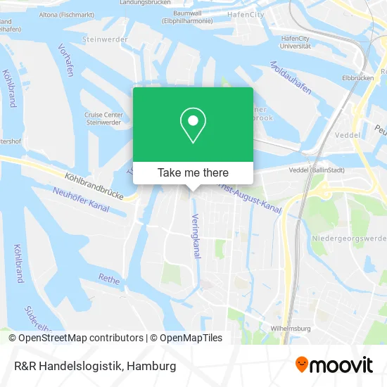 Карта R&R Handelslogistik