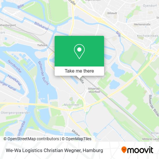 We-Wa Logistics Christian Wegner map