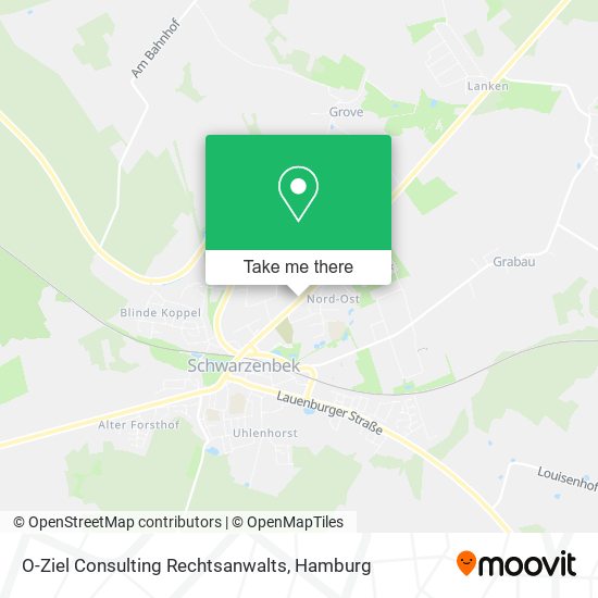 O-Ziel Consulting Rechtsanwalts map