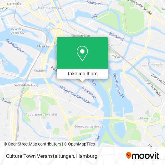 Culture Town Veranstaltungen map