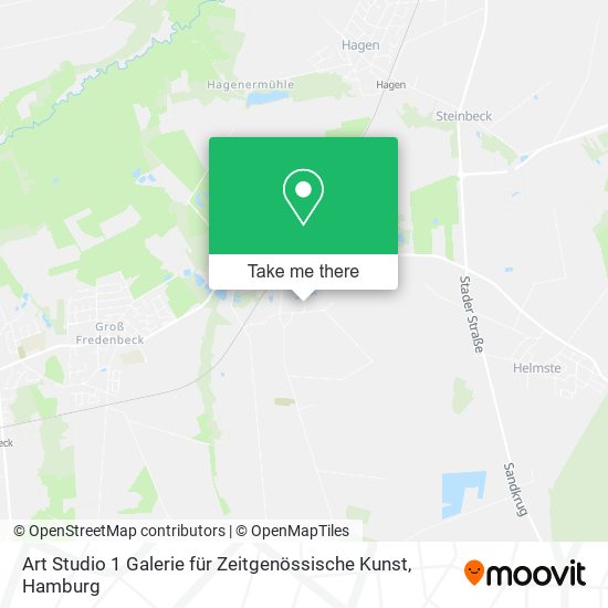 Art Studio 1 Galerie für Zeitgenössische Kunst map