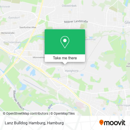 Lanz Bulldog Hamburg map