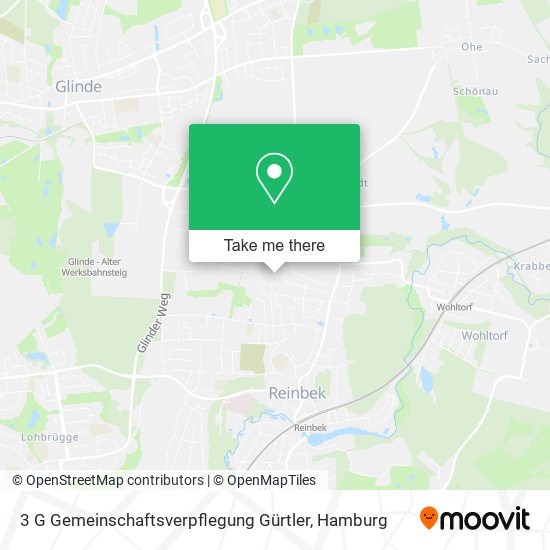 3 G Gemeinschaftsverpflegung Gürtler map