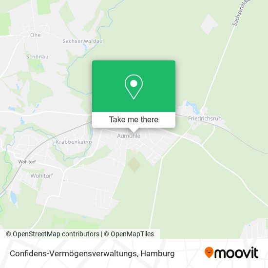 Confidens-Vermögensverwaltungs map