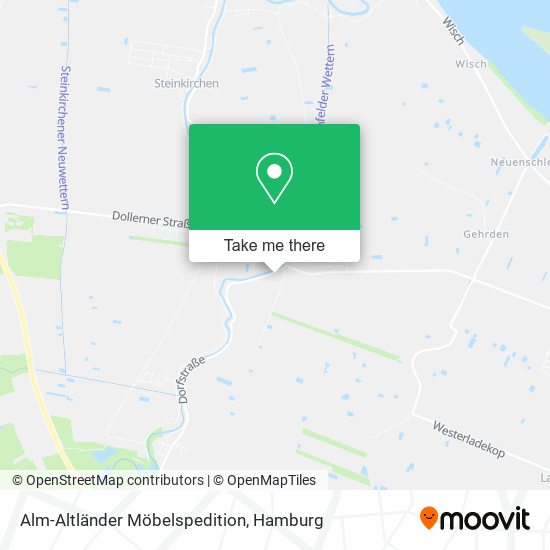 Alm-Altländer Möbelspedition map