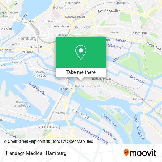 Hansagt Medical map