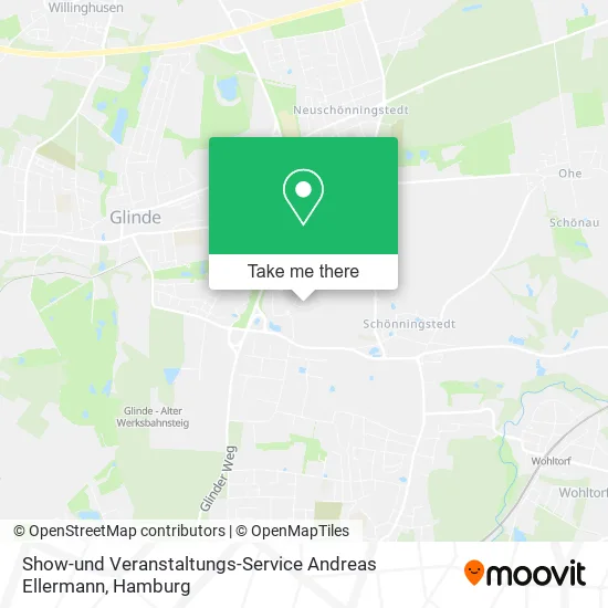 Карта Show-und Veranstaltungs-Service Andreas Ellermann