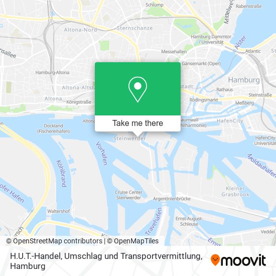 H.U.T.-Handel, Umschlag und Transportvermittlung map