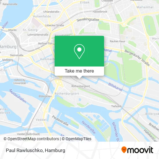 Карта Paul Rawluschko