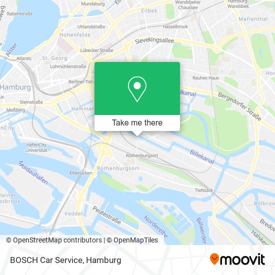 BOSCH Car Service map