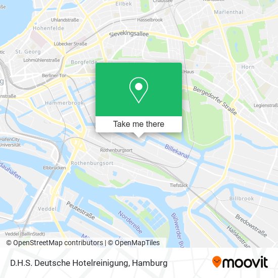 Карта D.H.S. Deutsche Hotelreinigung