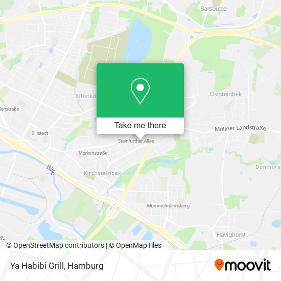 Ya Habibi Grill map