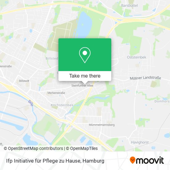 Ifp Initiative für Pflege zu Hause map