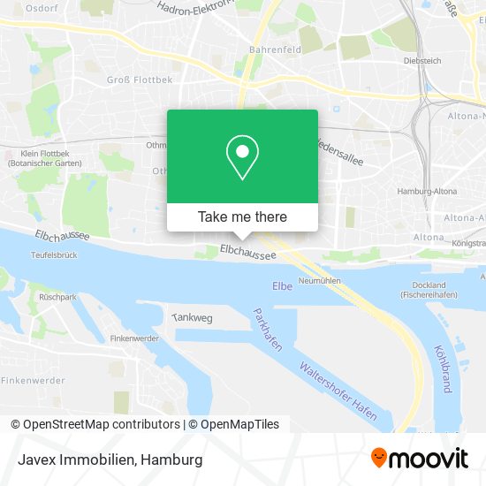 Javex Immobilien map