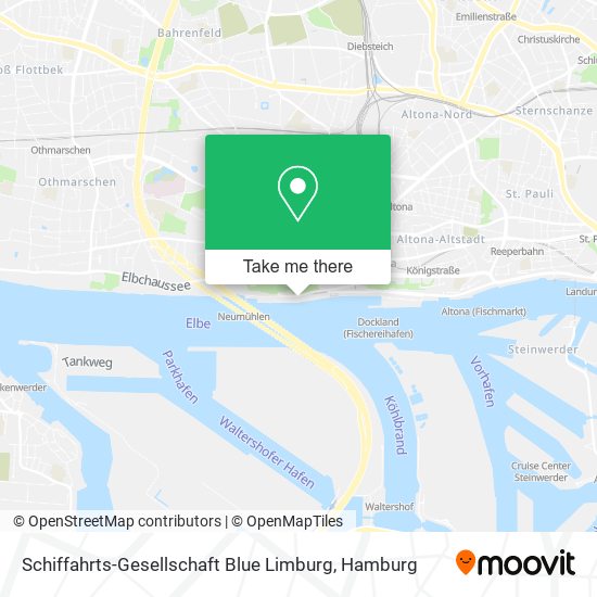 Schiffahrts-Gesellschaft Blue Limburg map
