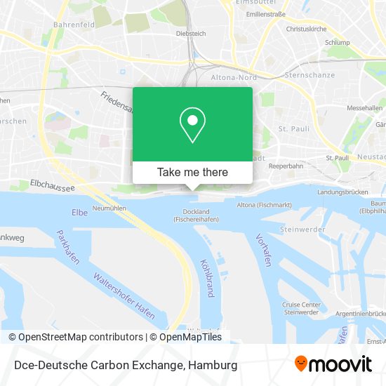 Dce-Deutsche Carbon Exchange map