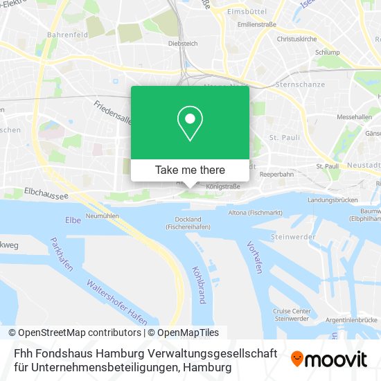 Fhh Fondshaus Hamburg Verwaltungsgesellschaft für Unternehmensbeteiligungen map