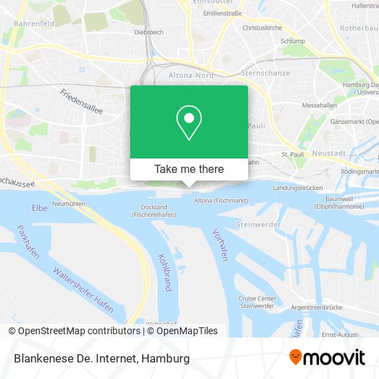 Blankenese De. Internet map