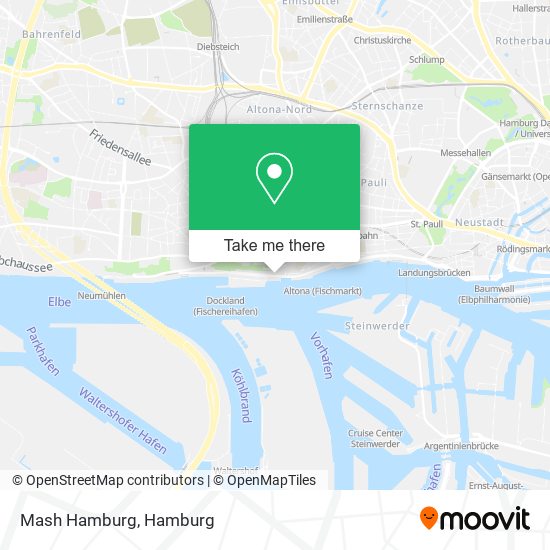 Mash Hamburg map