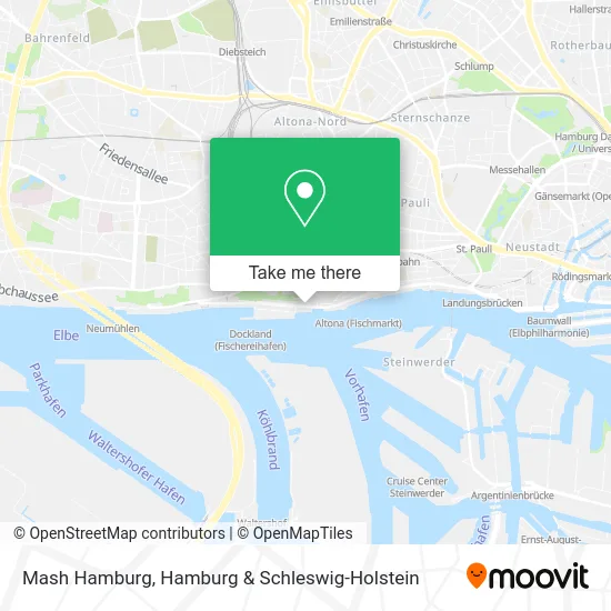 Карта Mash Hamburg