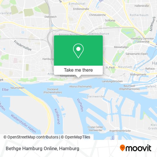 Bethge Hamburg Online map