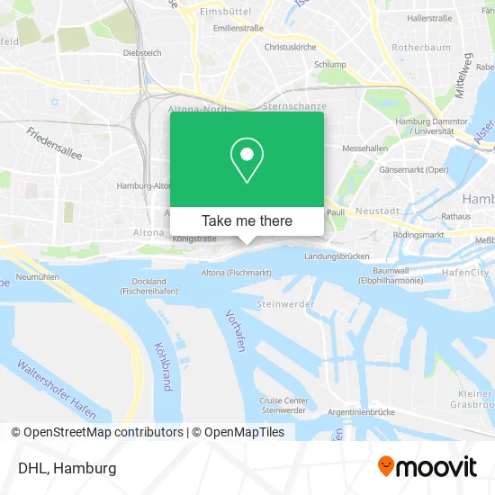 Карта DHL