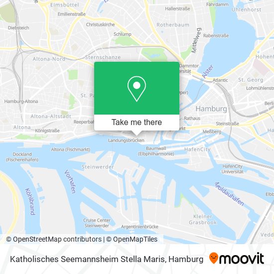 Katholisches Seemannsheim Stella Maris map