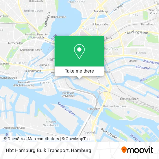 Карта Hbt Hamburg Bulk Transport