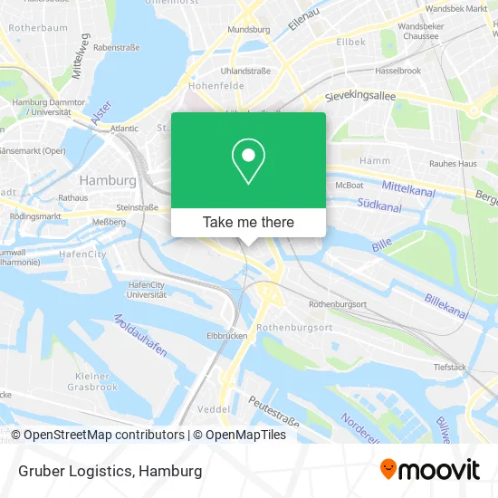 Карта Gruber Logistics