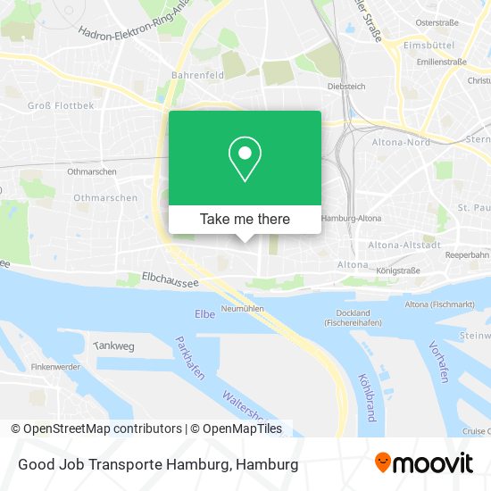 Карта Good Job Transporte Hamburg