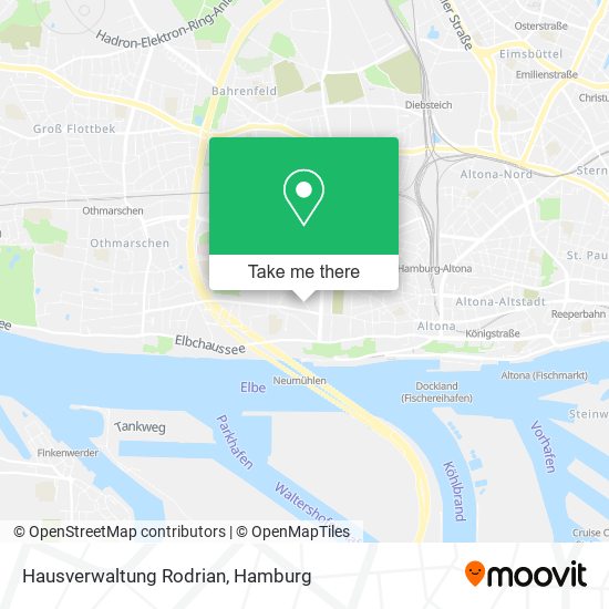 Hausverwaltung Rodrian map