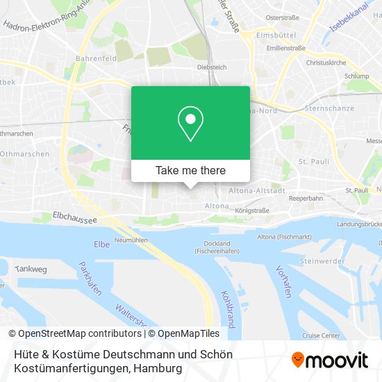 Hüte & Kostüme Deutschmann und Schön Kostümanfertigungen map