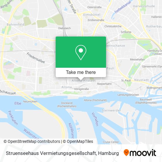 Struenseehaus Vermietungsgesellschaft map