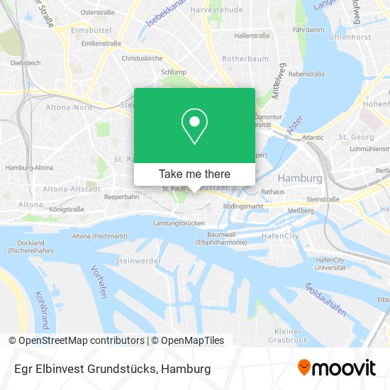 Egr Elbinvest Grundstücks map