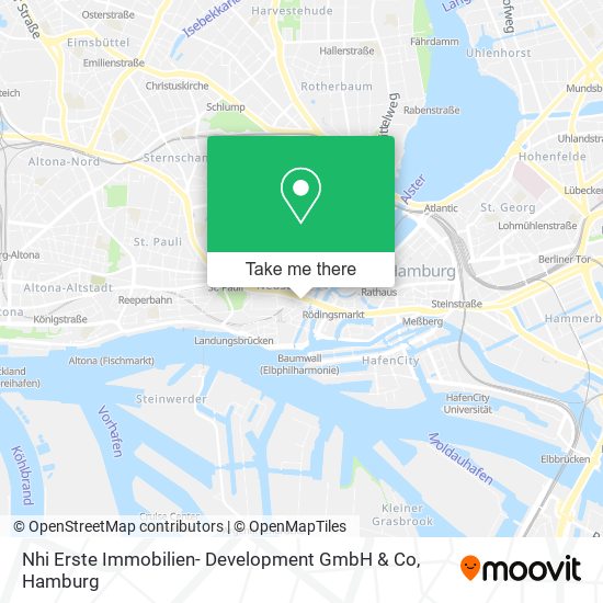 Nhi Erste Immobilien- Development GmbH & Co map