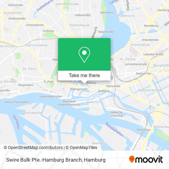 Swire Bulk Pte.-Hamburg Branch map