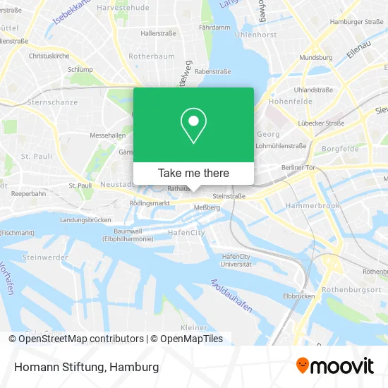 Карта Homann Stiftung