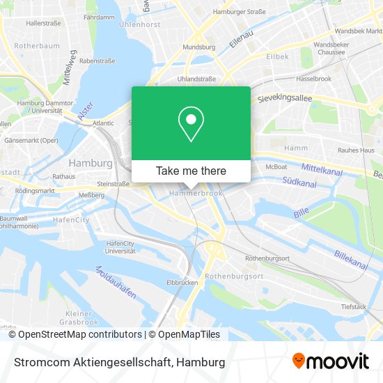 Stromcom Aktiengesellschaft map