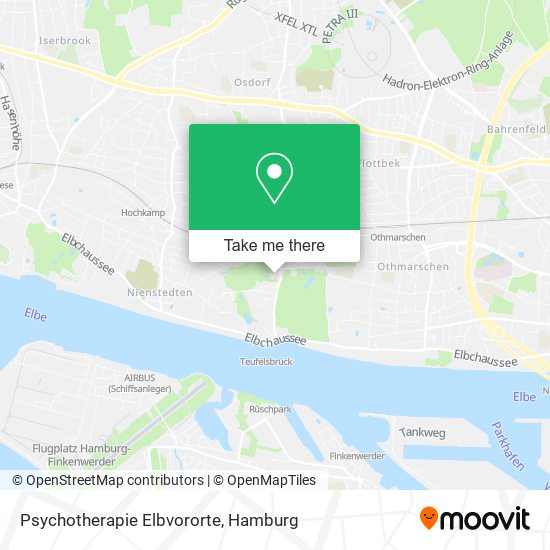 Psychotherapie Elbvororte map