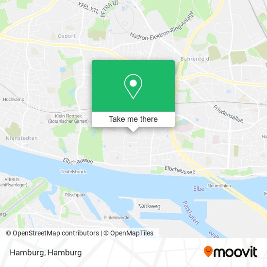 Hamburg map