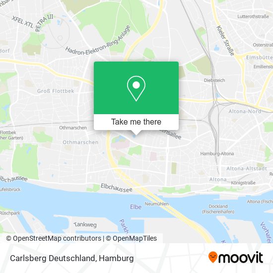Карта Carlsberg Deutschland