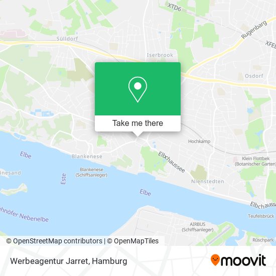 Werbeagentur Jarret map